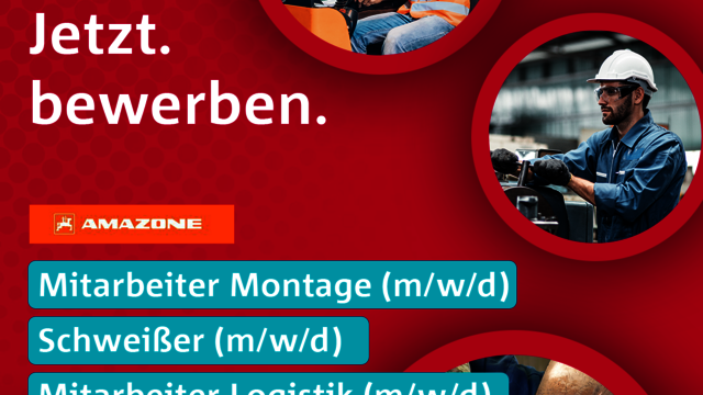 Personalvermittlung und Zeitarbeit Münster für Amazone