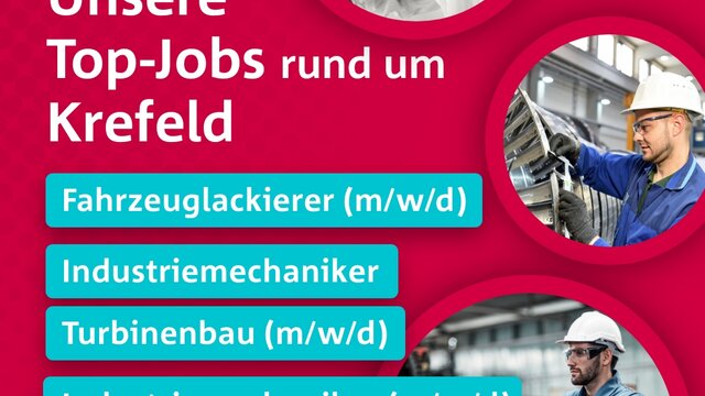 Zeitarbeitsstellen in Krefeld